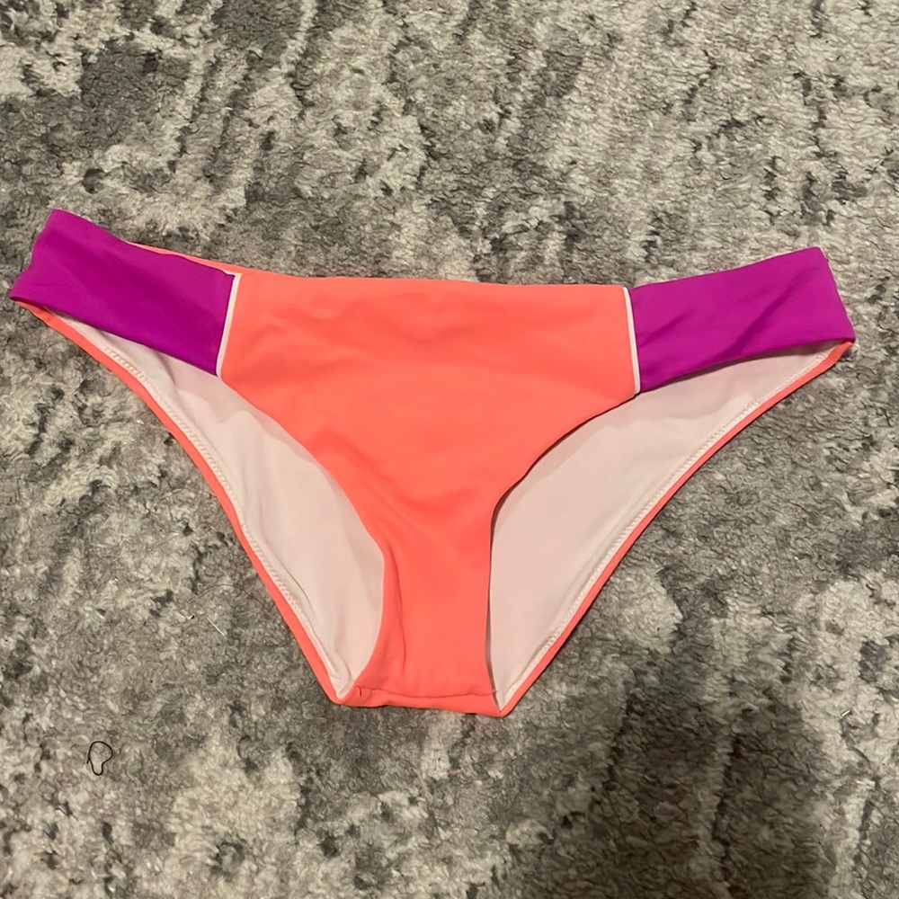 Pink and Coral Bathing suit Bottoms